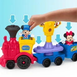 Fisher Price lp mickey & minnie musical train