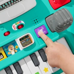 Fisher Price luisteren en leren mix en leer dj tafel