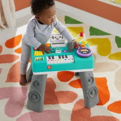 Fisher Price luisteren en leren mix en leer dj tafel