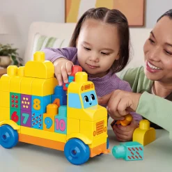 Fisher Price mb bouw en tel bus