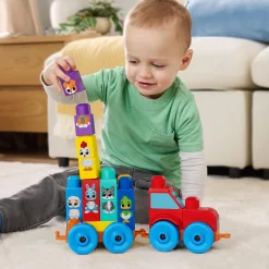 Fisher Price mb build & match dieren tractor