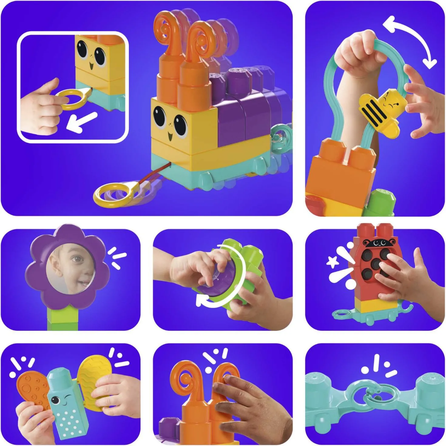 Fisher Price Mega Bloks Move 'N Groove Caterpillar