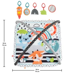 Fisher Price new born 3-in-1 glow & grow gym