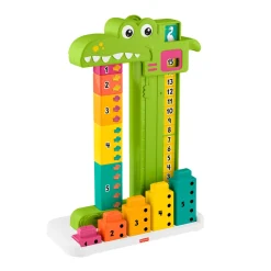 Fisher Price stapel krokodil