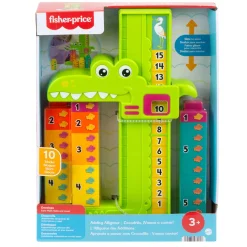 Fisher Price stapel krokodil