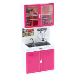 Fleur Keuken Speelset Gootsteen Met Keukenkastjes