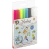 Floating Markers Stiften 6 Stuks + Accesoires