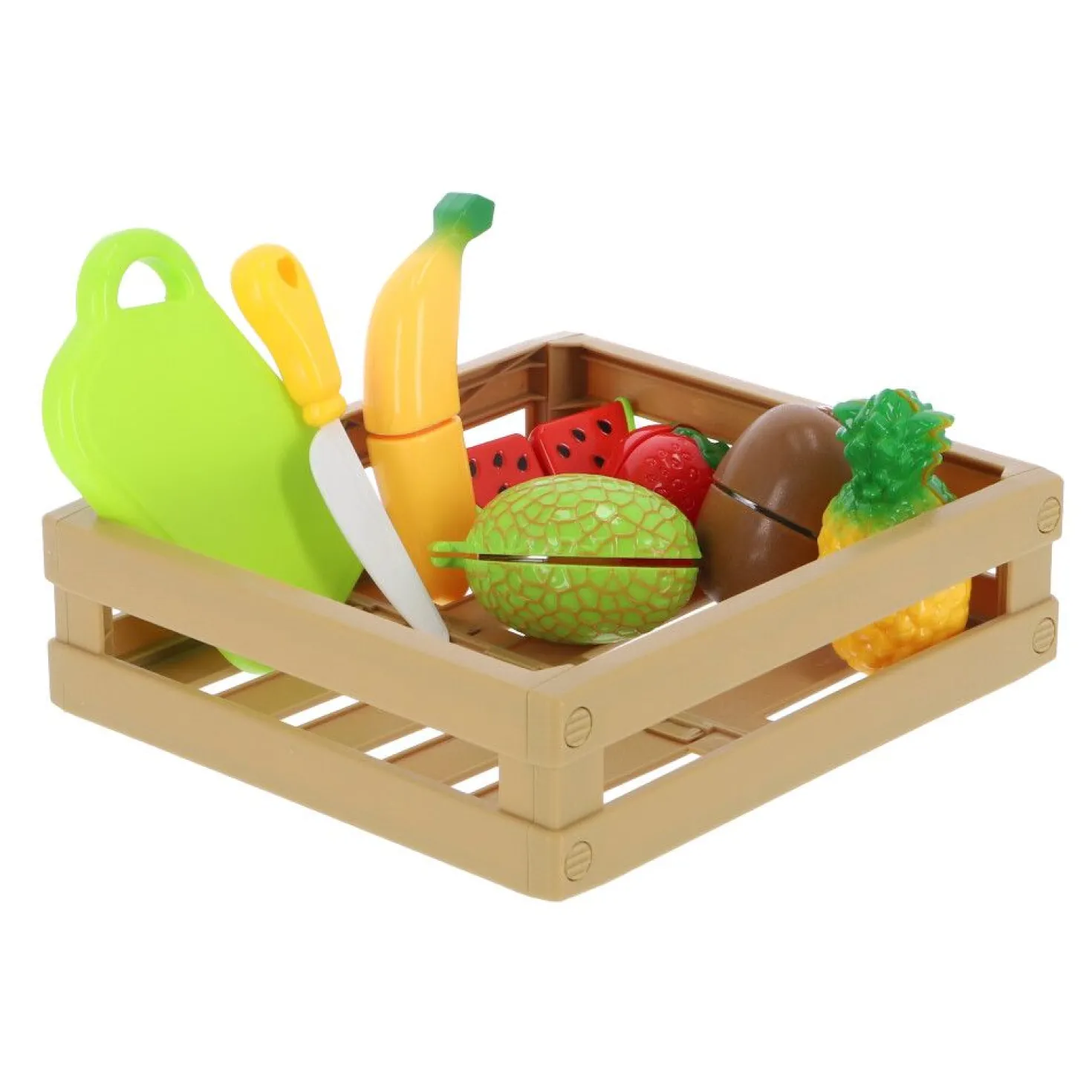 Fruit Snijset Met Klittenband In Kist