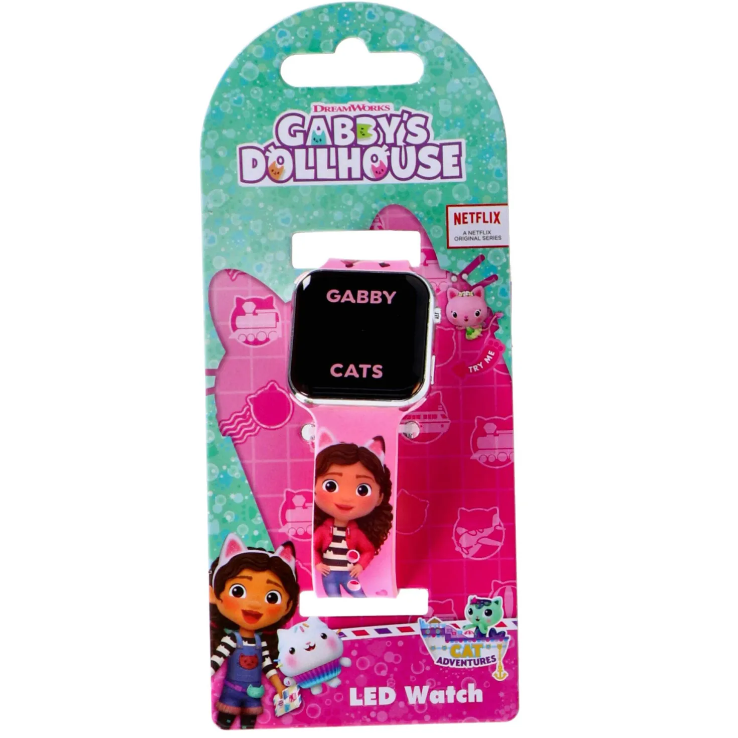 Gabby's Dollhouse Horloge LED