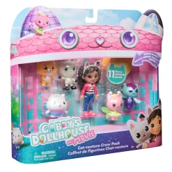 Gabby's Poppenhuis The Movie Speelfigurenset Gabby en 5 katjes