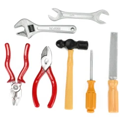 Gereedschapset in zak 3 assorti