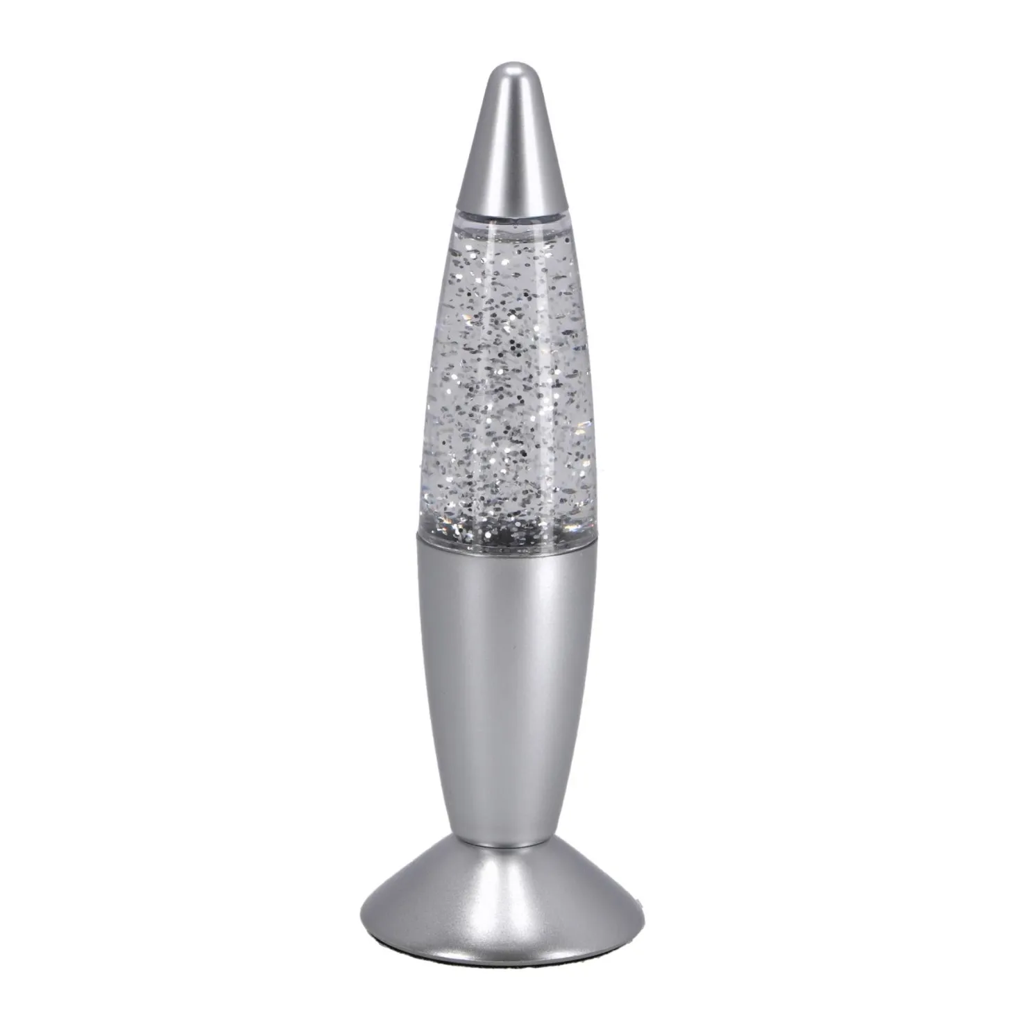 Glitterlamp kleur veranderend 19 cm