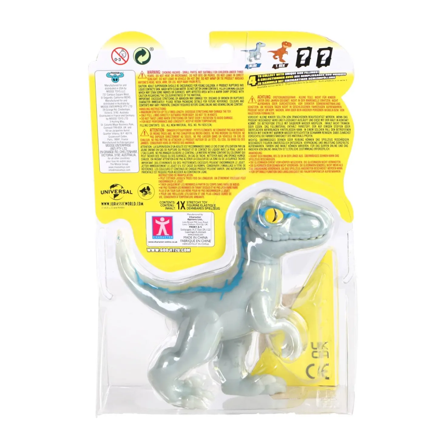 Goo Jit Zu Jurassic World Blue