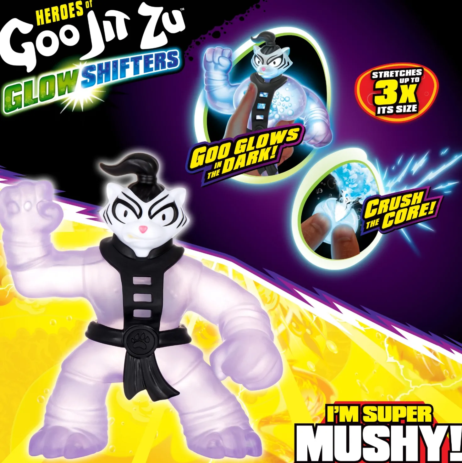 Goo Jit Zu Shifters Glow Bengal