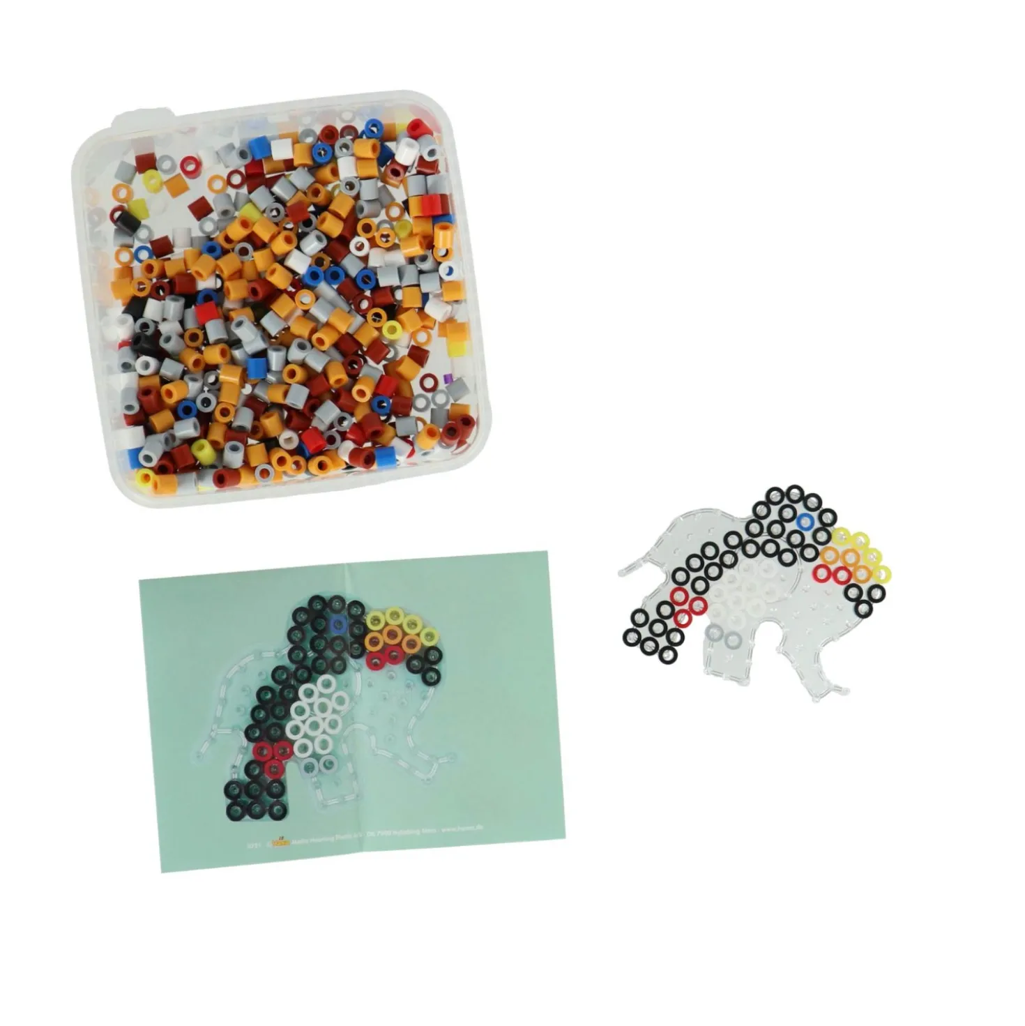 Hama Maxi Strijkkralen Kist Met 600 Kralen