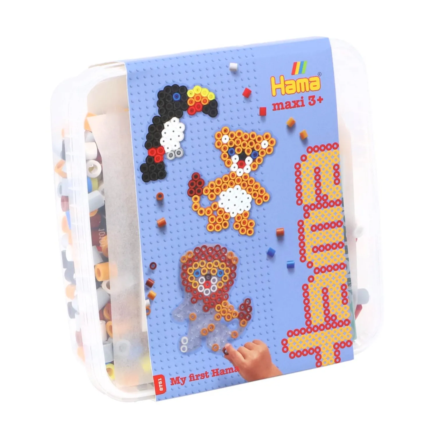 Hama Maxi Strijkkralen Kist Met 600 Kralen