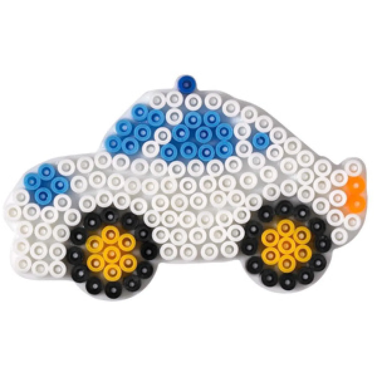 Hama Strijkkralen Grondplaat Auto Wit