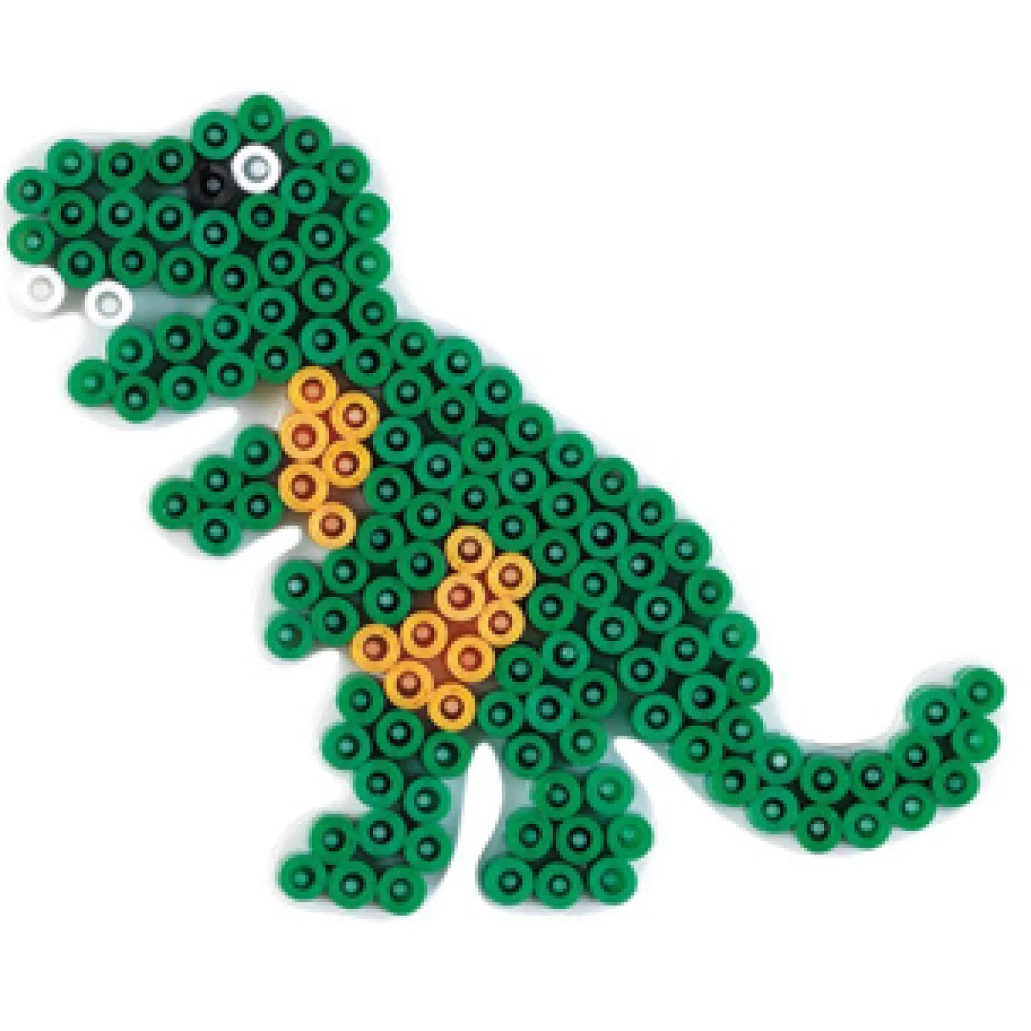 Hama Strijkkralen Grondplaat Dino Wit