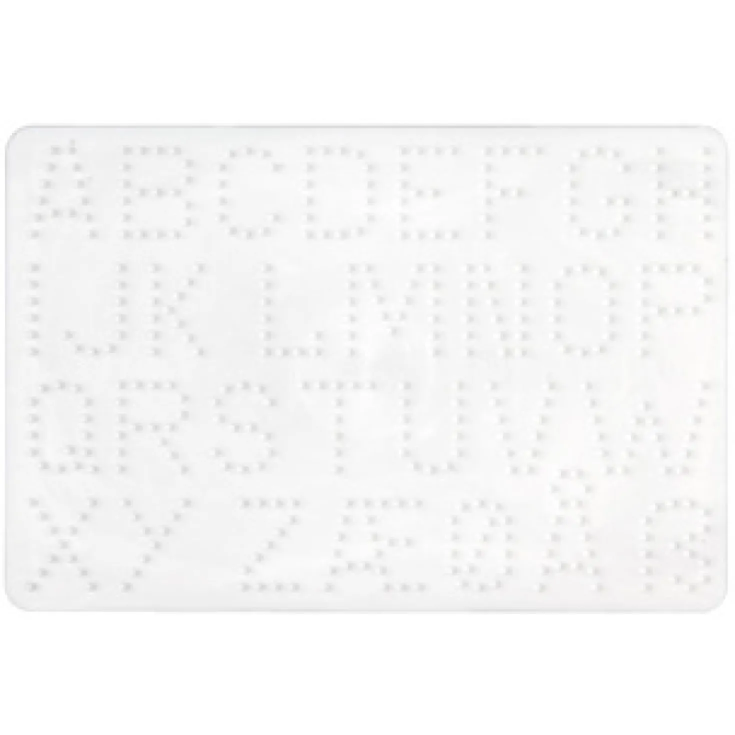 Hama Strijkkralen Grondplaat Letters Wit
