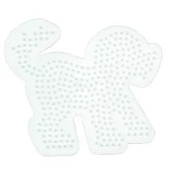 Hama Strijkkralen Grondplaat Hond 1 Wit