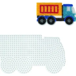 Hama Strijkkralen Grondplaat Truck Wit