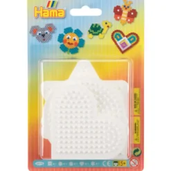 Hama Strijkkralen Grondplaat Blister 5 Stuks Wit
