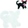 Hama Strijkkralen Grondplaat Kat Wit