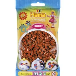 Hama Strijkkralen 1000 Stuks Bruin