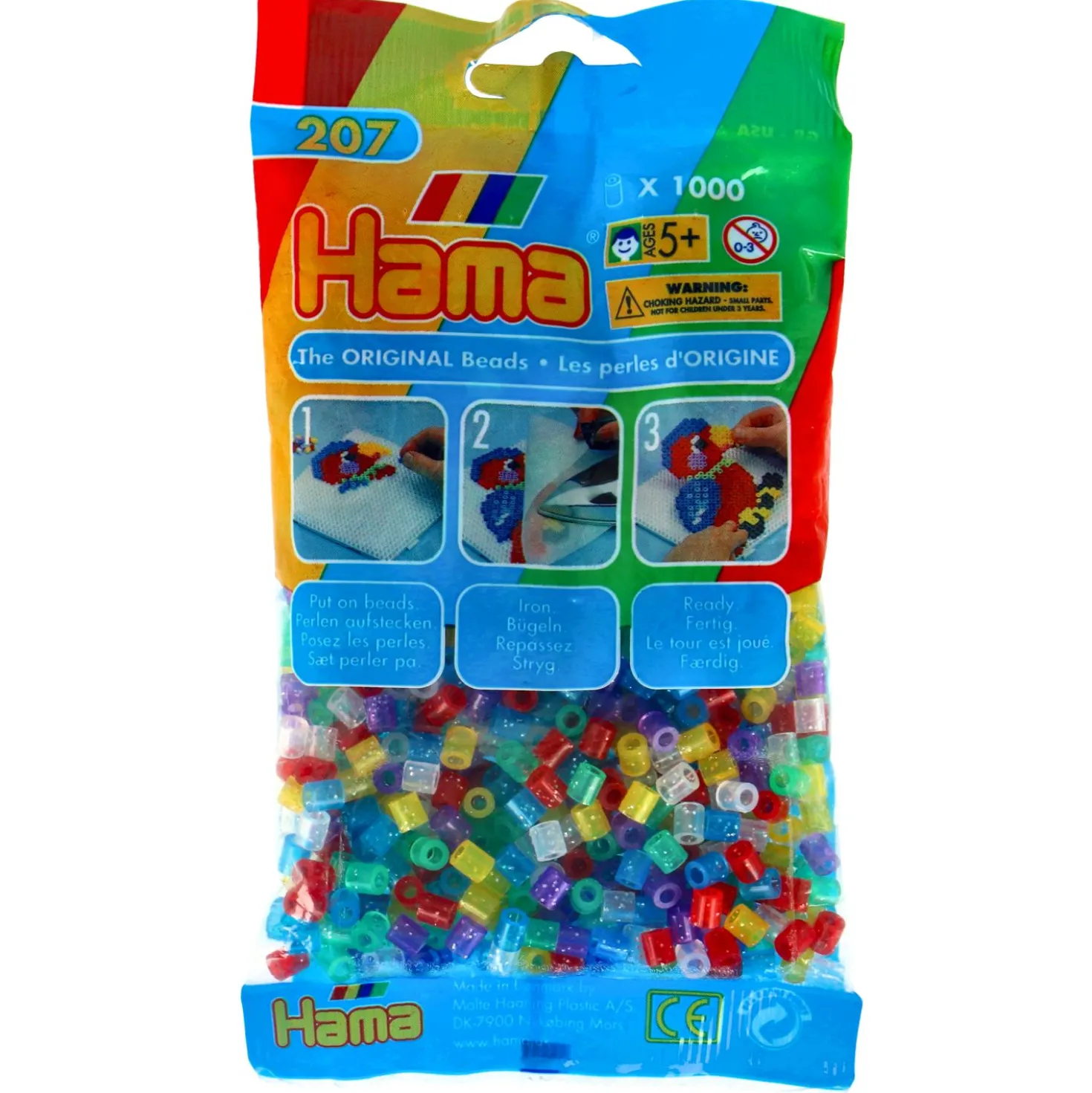 Hama Strijkkralen 1000 Stuks Glitter
