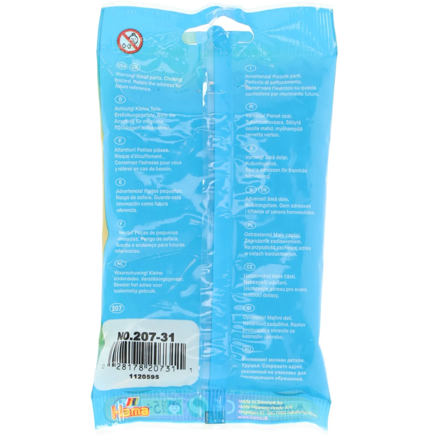 Hama Strijkkralen 1000 Stuks Turquoise