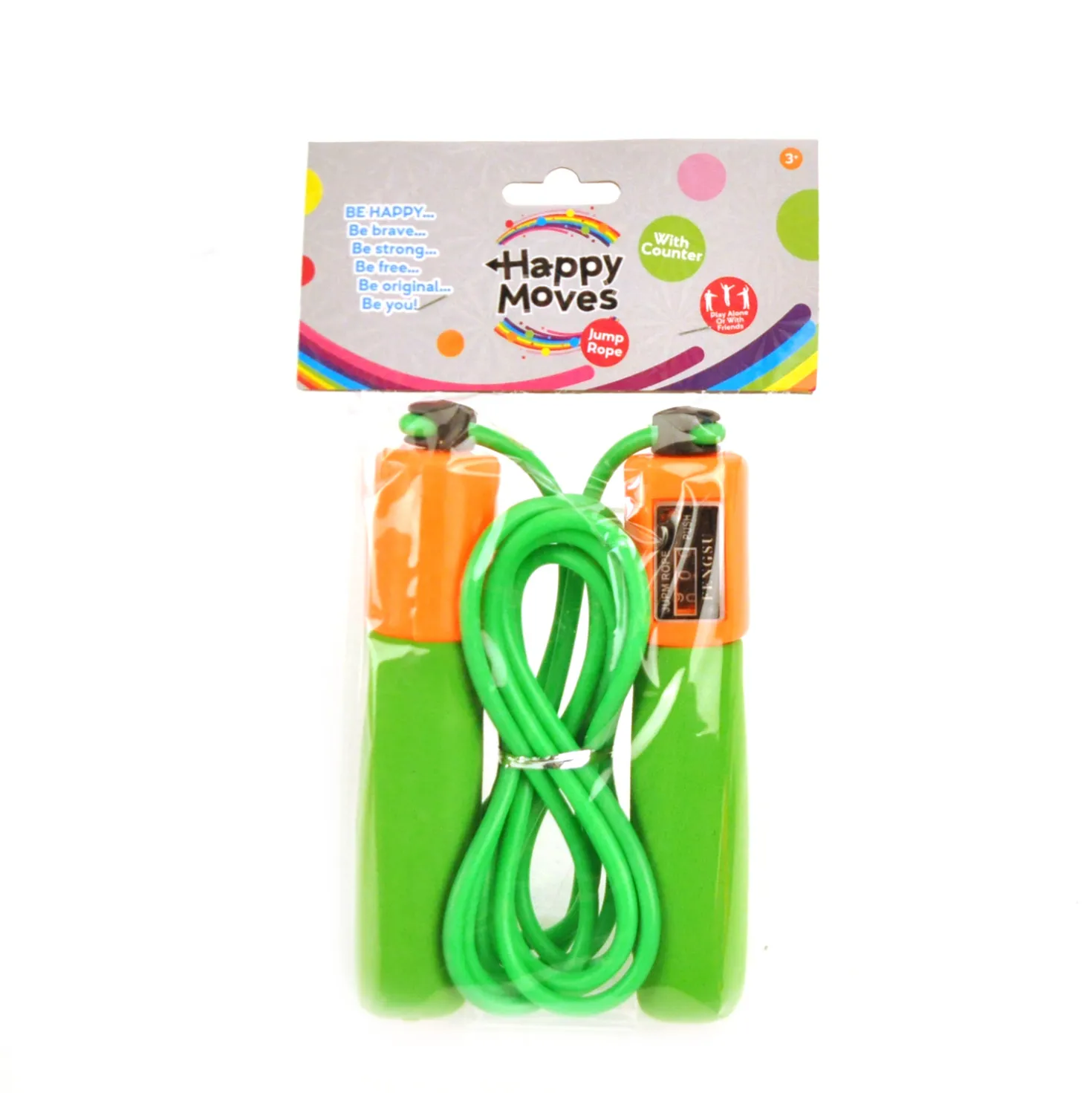 Happy Moves Springtouw Met Teller 3 Assorti