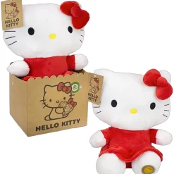 Hello Kitty Pluche in papieren giftbag 6 assorti 27cm
