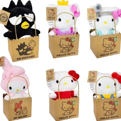 Hello Kitty Pluche in papieren giftbag 6 assorti 27cm