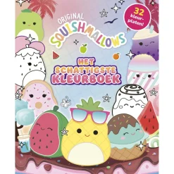 Het officiële Squishmallows kleurboek
