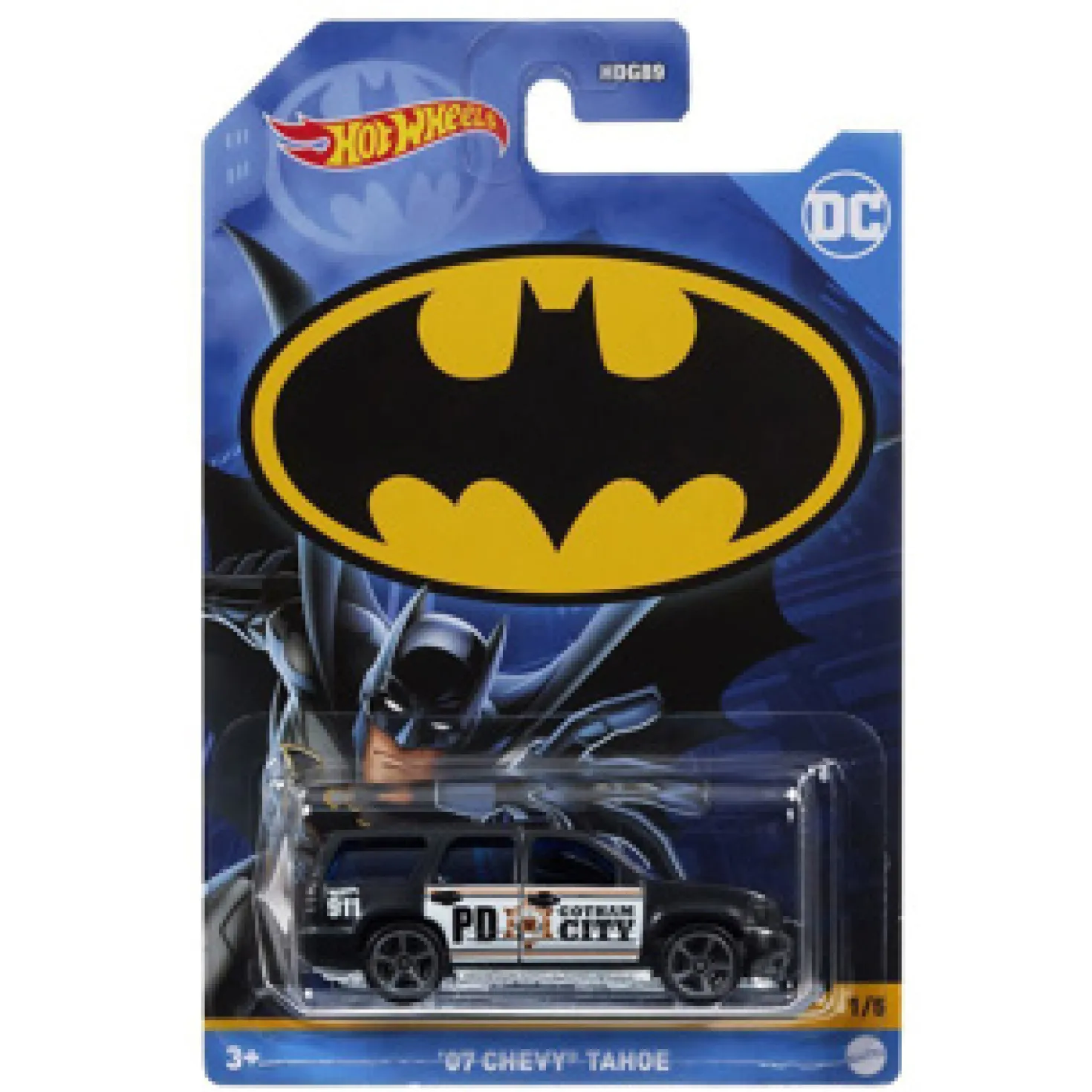 Hot Diecast Wheels Themed Batman Assorti