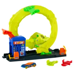 Hot Wheels city nemesis snake fuel station
