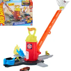 Hotwheels City Super Brandweer Station Speelset