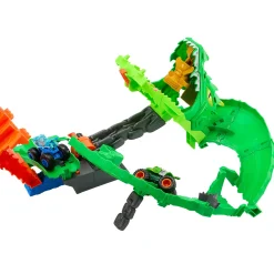Hot Wheels monster track sharks vs dino dragon trackset