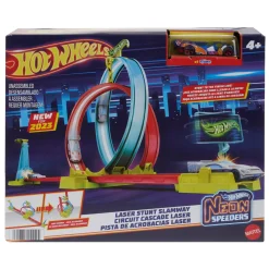 Hotwheels Neon Speeder Laser Stunt Slamway Speelse