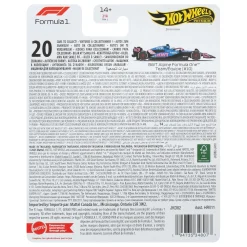 Hotwheels Premium F1 Racecar Alpine Pierre Gasly