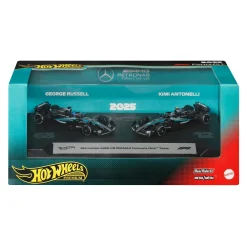 Hotwheels Premium F1 Racecars 2-Pack Mercedes