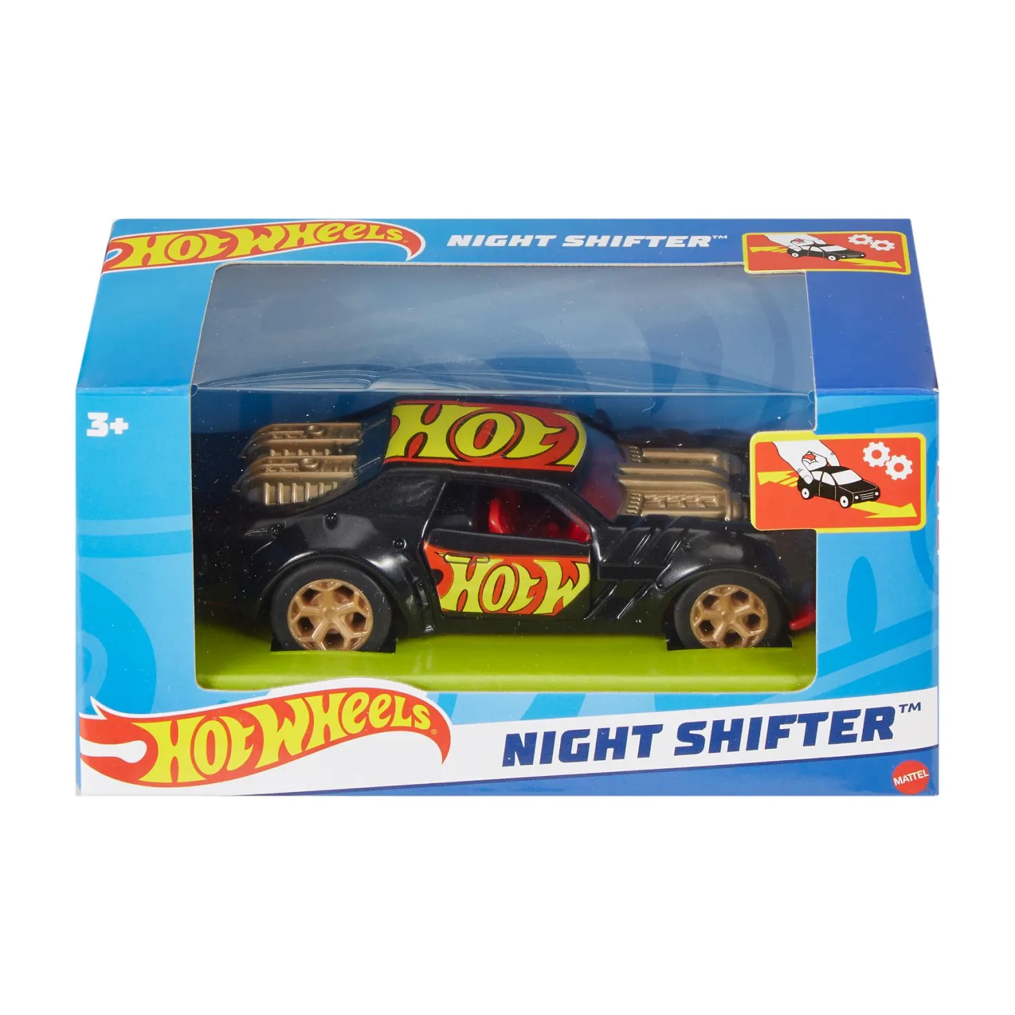 Hot Wheels 1:43 Pull Back Cars Assorti