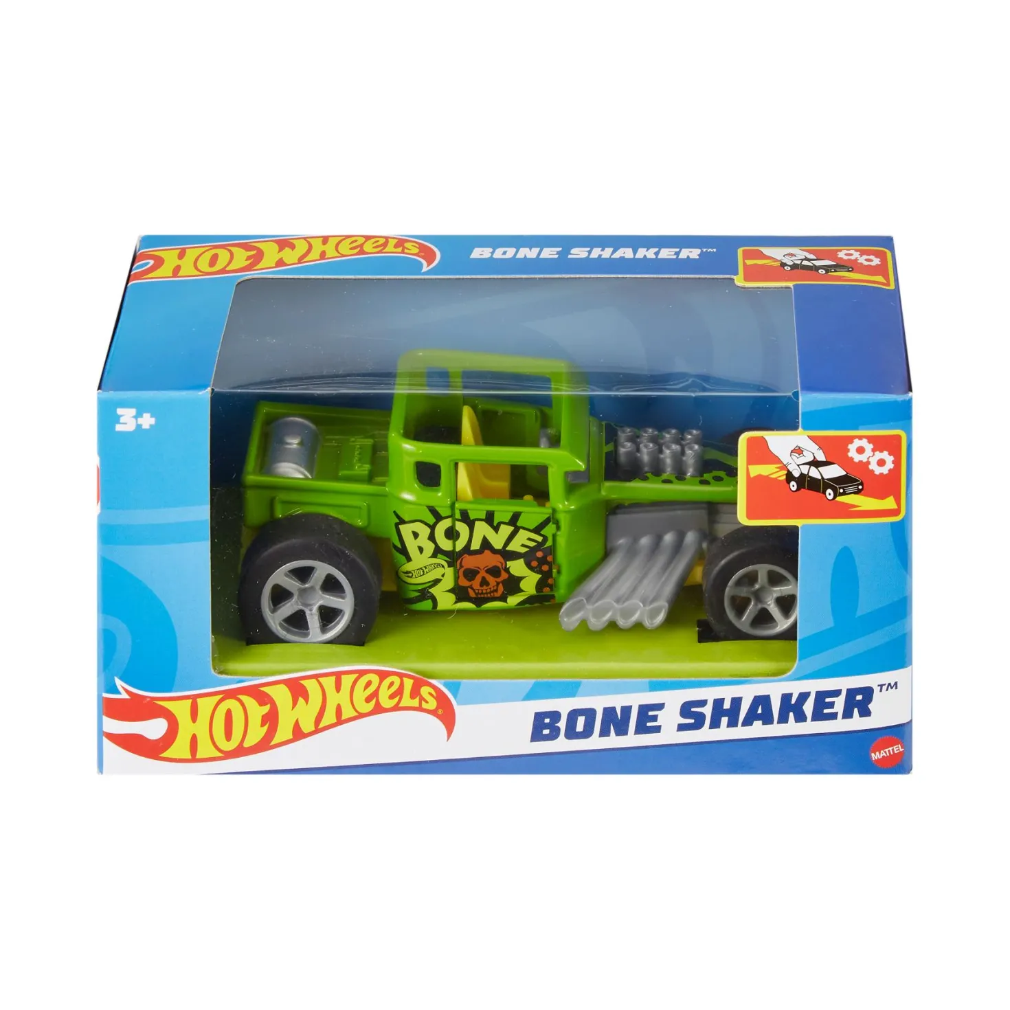 Hot Wheels 1:43 Pull Back Cars Assorti