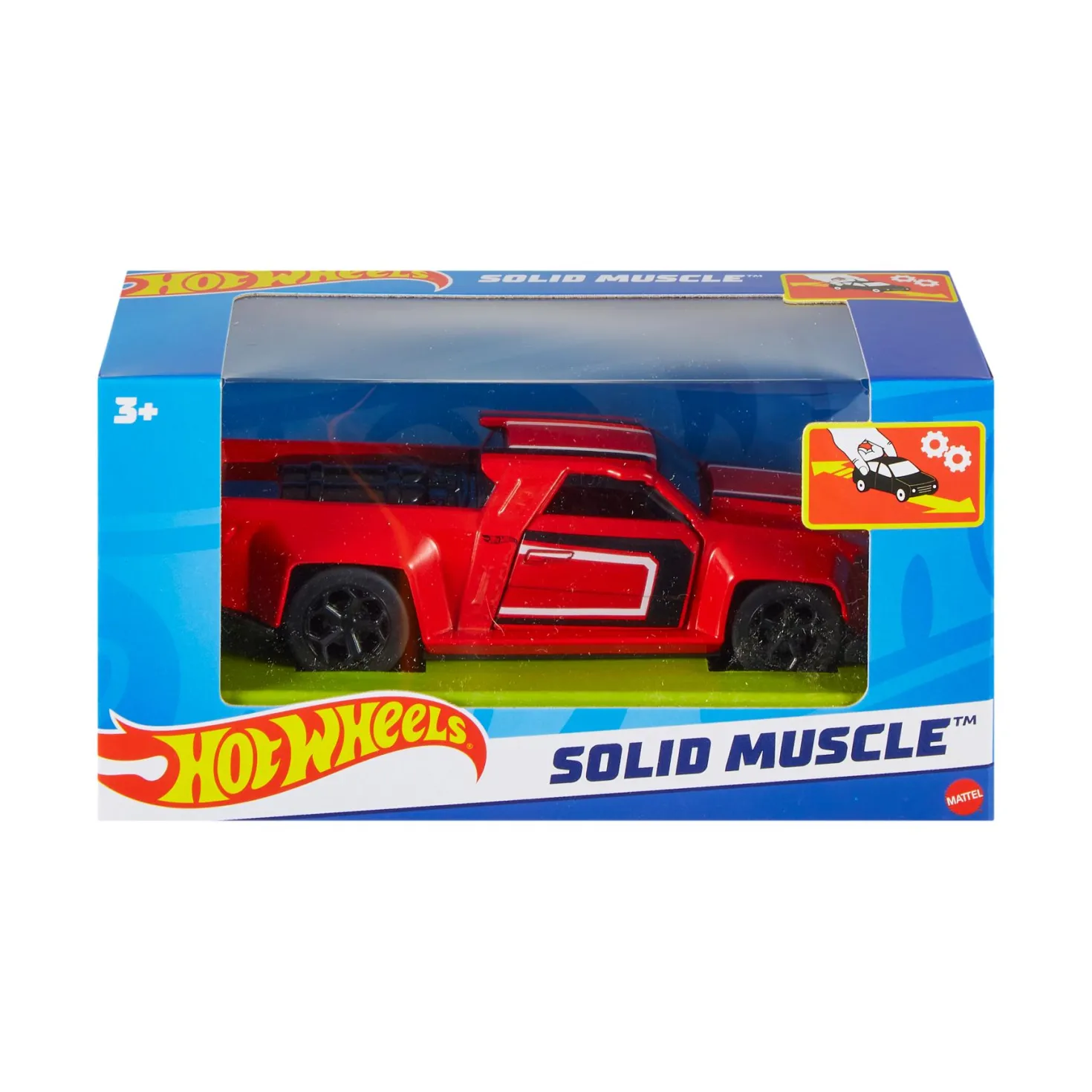 Hot Wheels 1:43 Pull Back Cars Assorti