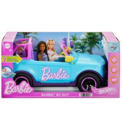 Hot Wheels race Barbie SUV