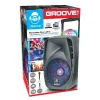 Idance boombox met licht en wielen en Micro