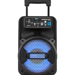 Idance Boombox + Wielen + Microfoon