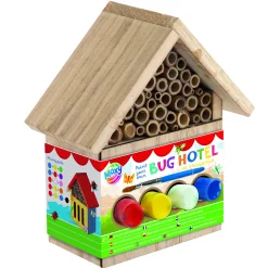 Insectenhotel hout set compleet