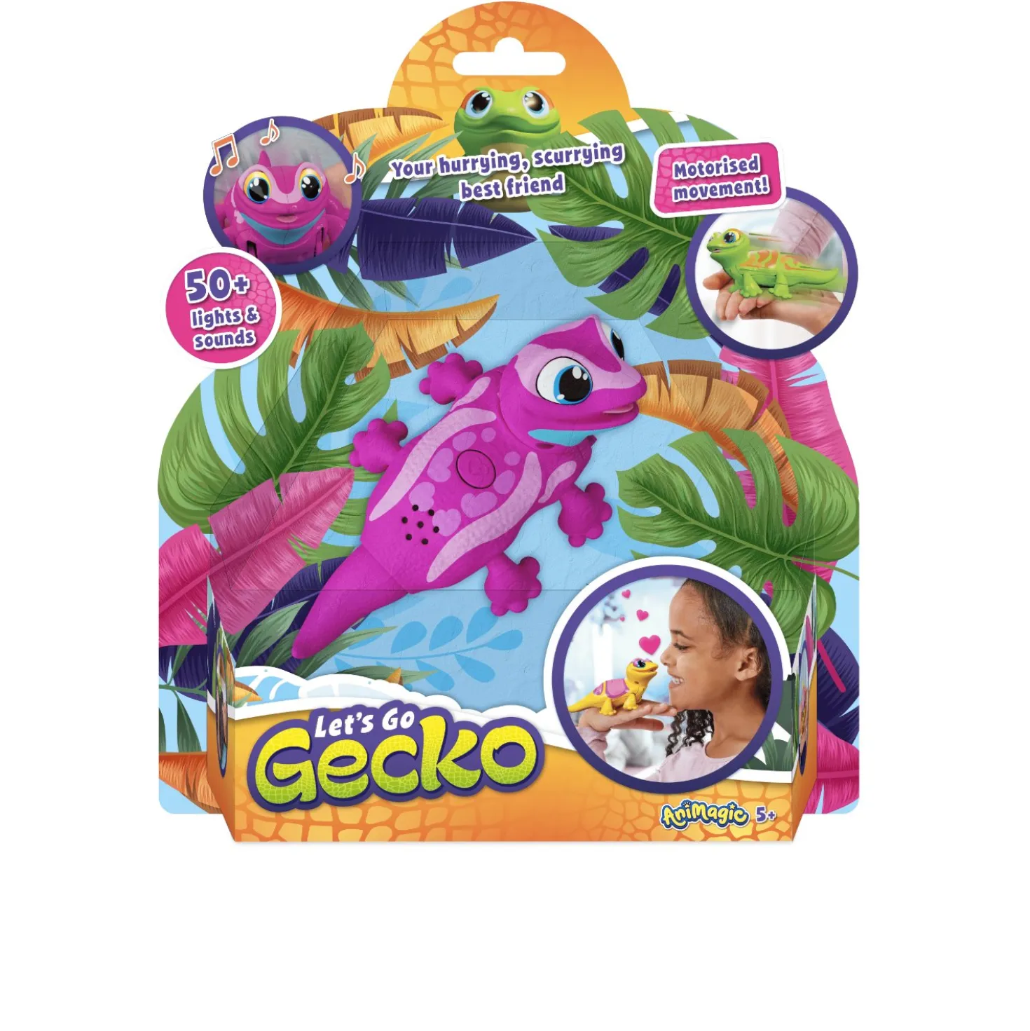Interactieve Lets Go Gecko Ass