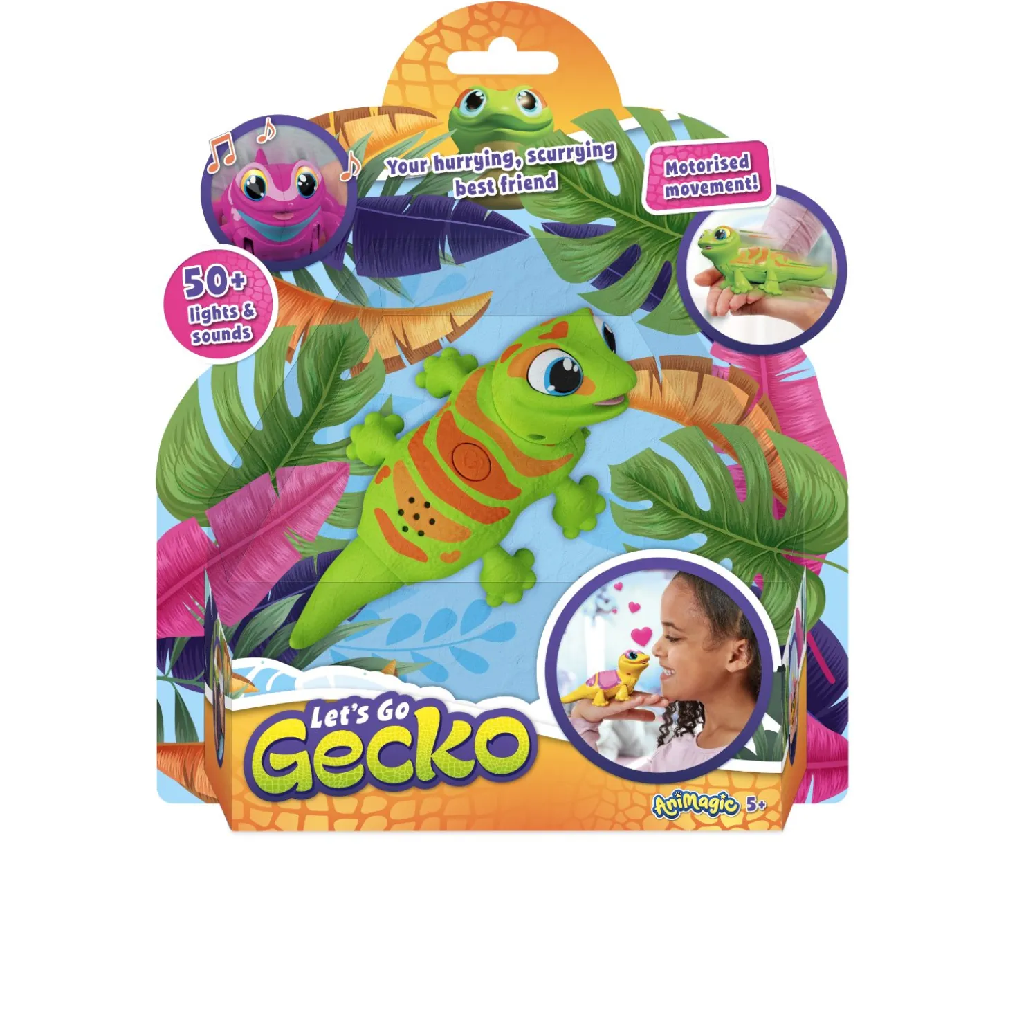 Interactieve Lets Go Gecko Ass